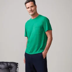 MONROW Relaxed Pocket Crew DUSTYKELLY Sale